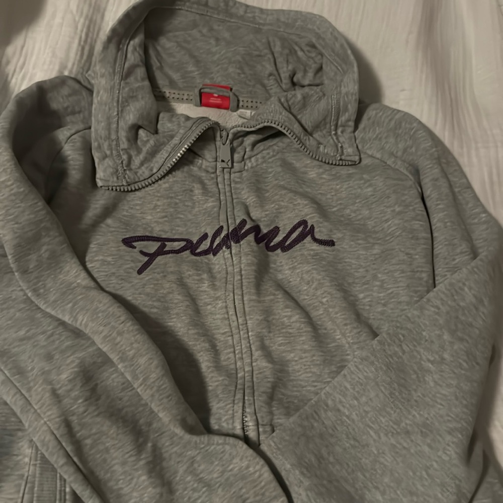 Puma jacket size medium   Fit small
